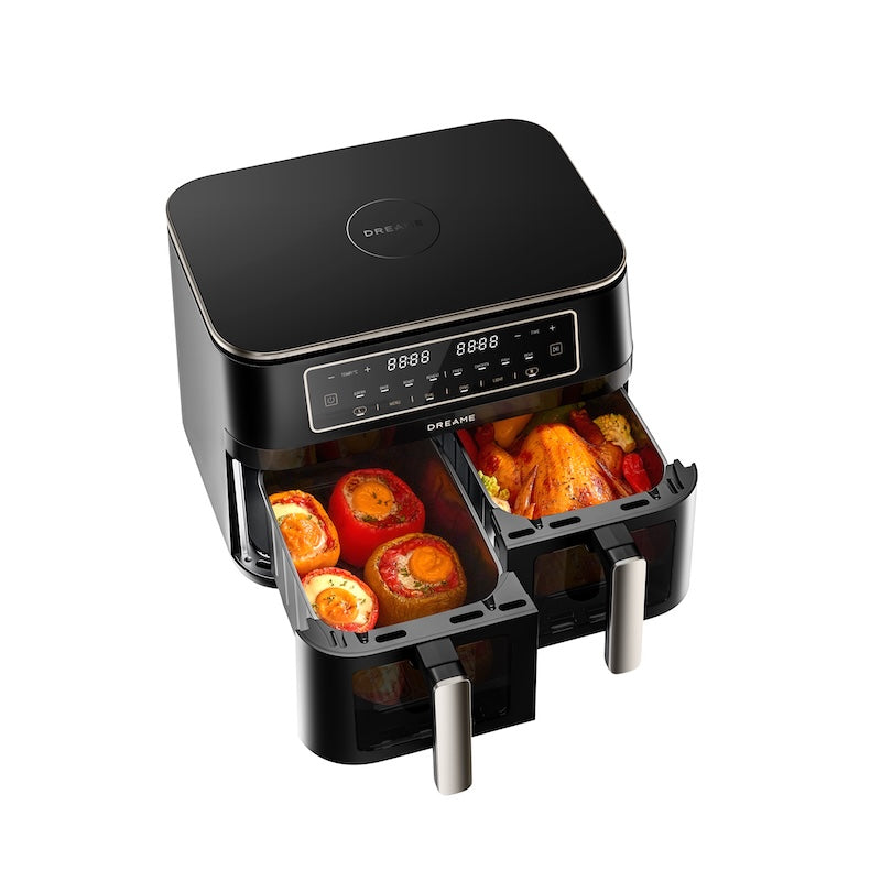 Air Fryer DZ30 teplovzdušná parná fritéza, čierna