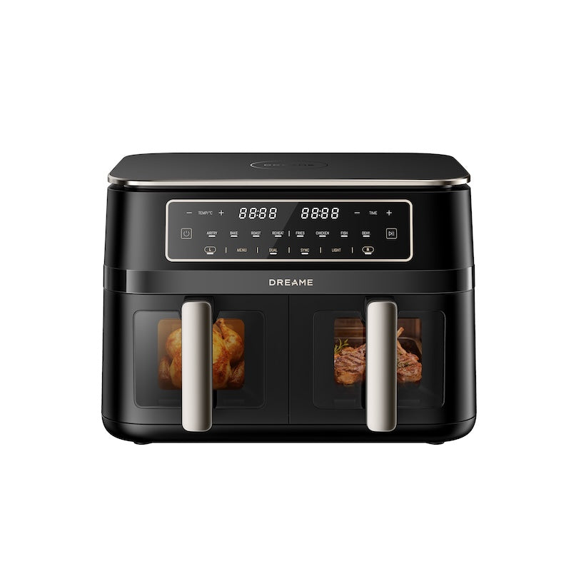 Air Fryer DZ30 teplovzdušná parná fritéza, čierna